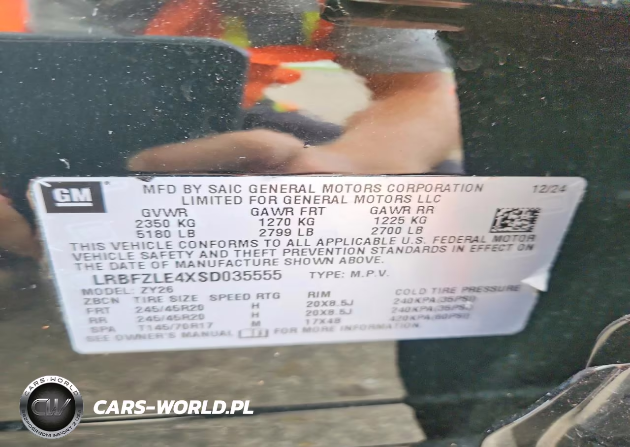2025 Buick Envision Sport Touring VIN:LRBFZLE4XSD035555 - 13