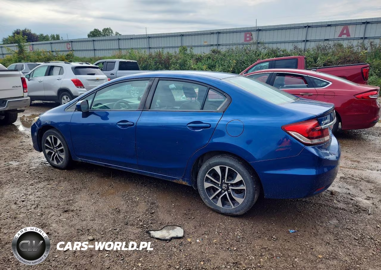 2015 Honda Civic Ex VIN:2HGFB2F81FH558104 - 2