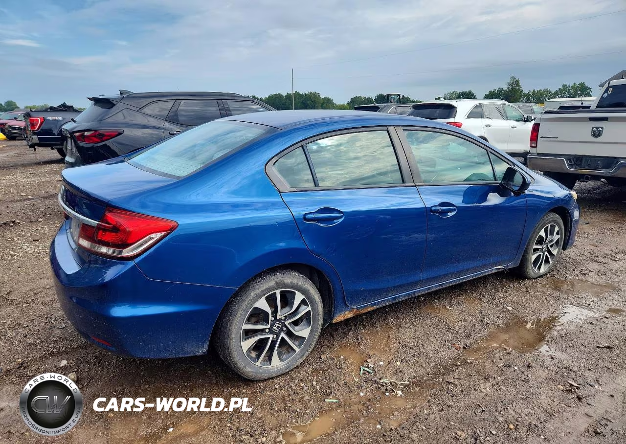 2015 Honda Civic Ex VIN:2HGFB2F81FH558104 - 3