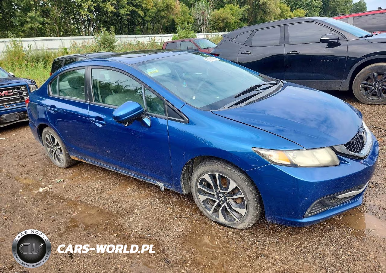 2015 Honda Civic Ex VIN:2HGFB2F81FH558104 - 4