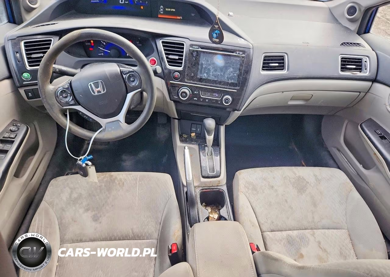 2015 Honda Civic Ex VIN:2HGFB2F81FH558104 - 8