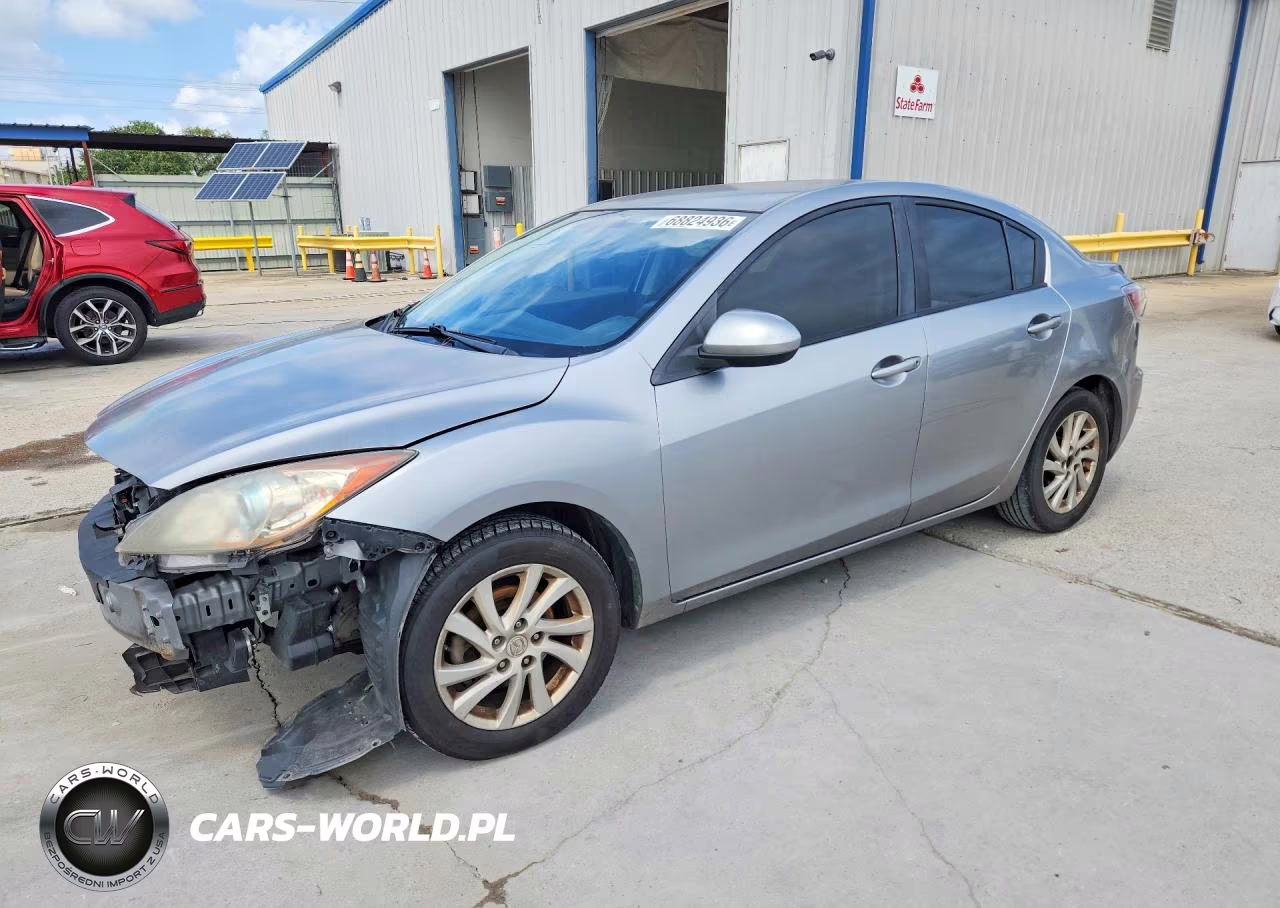2012 Mazda 3 I VIN:JM1BL1V70C1658010 - 1