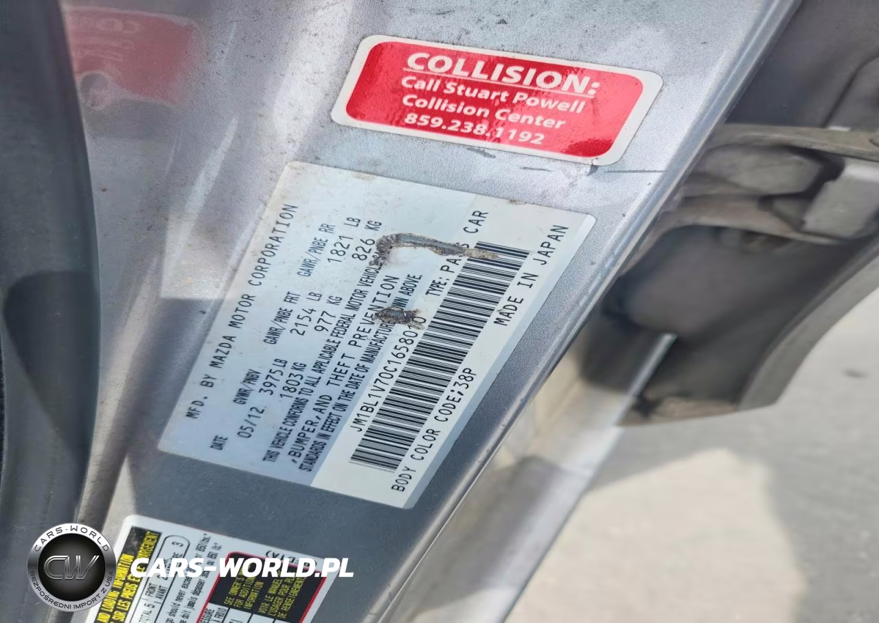 2012 Mazda 3 I VIN:JM1BL1V70C1658010 - 13