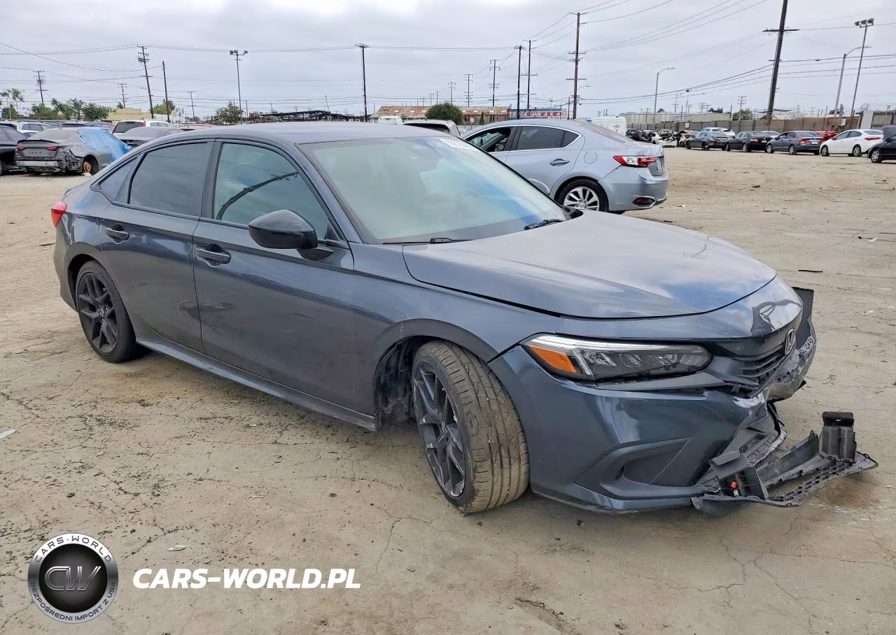 2022 Honda Civic Sport VIN:2HGFE2F51NH515359 - 4
