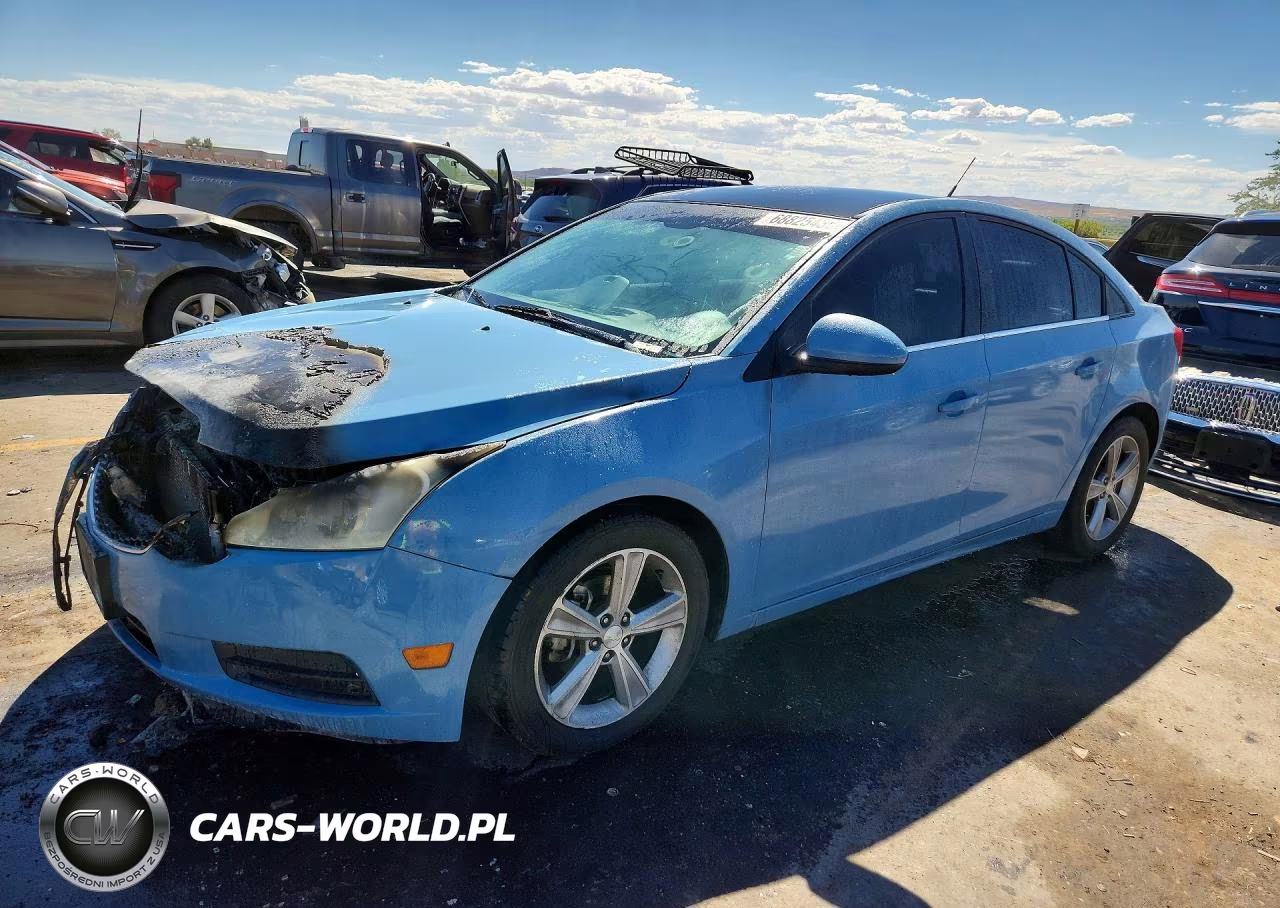 2013 Chevrolet Cruze Lt VIN:1G1PE5SBXD7106893 - 1