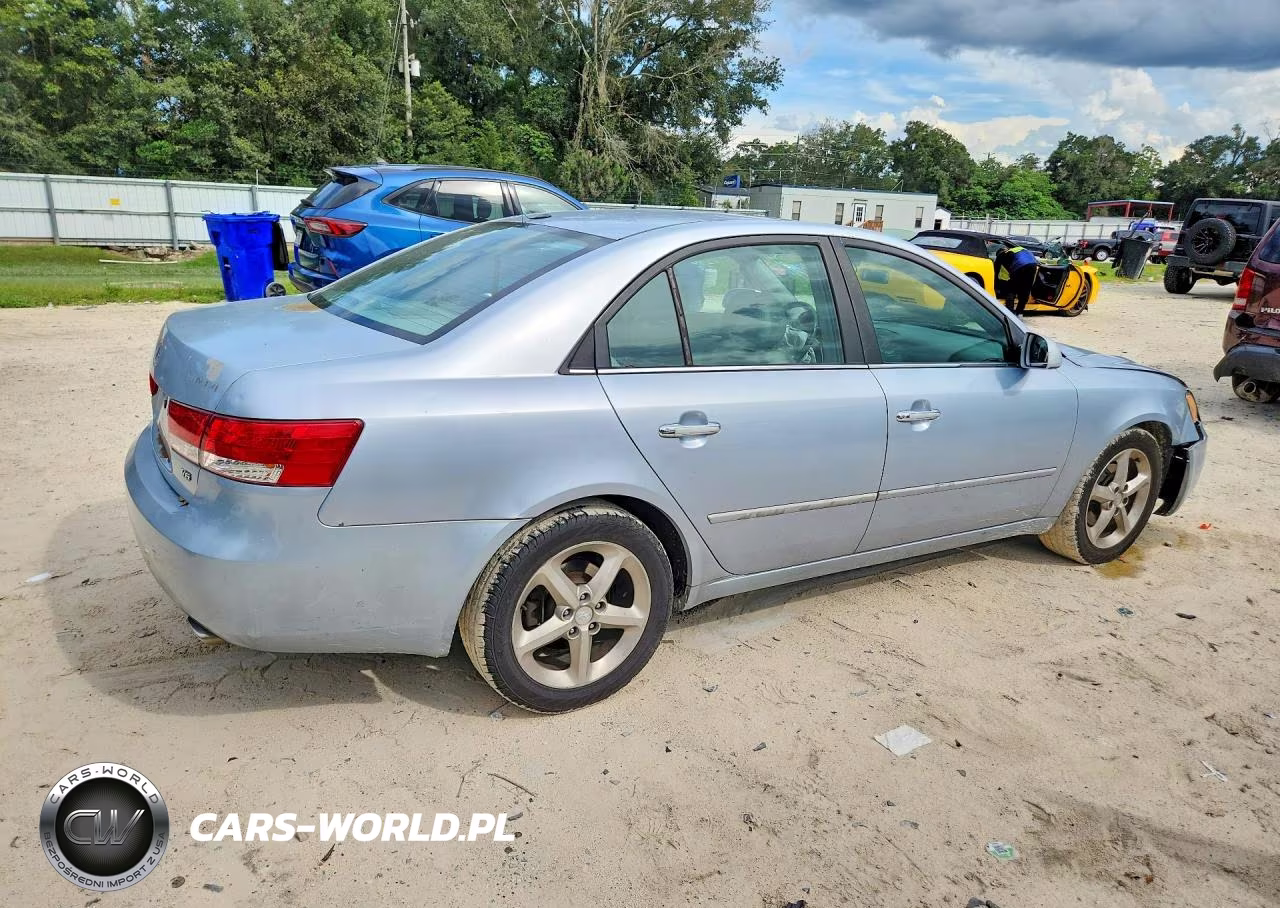 2006 Hyundai Sonata Gls V6 VIN:5NPEU46F26H105969 - 3