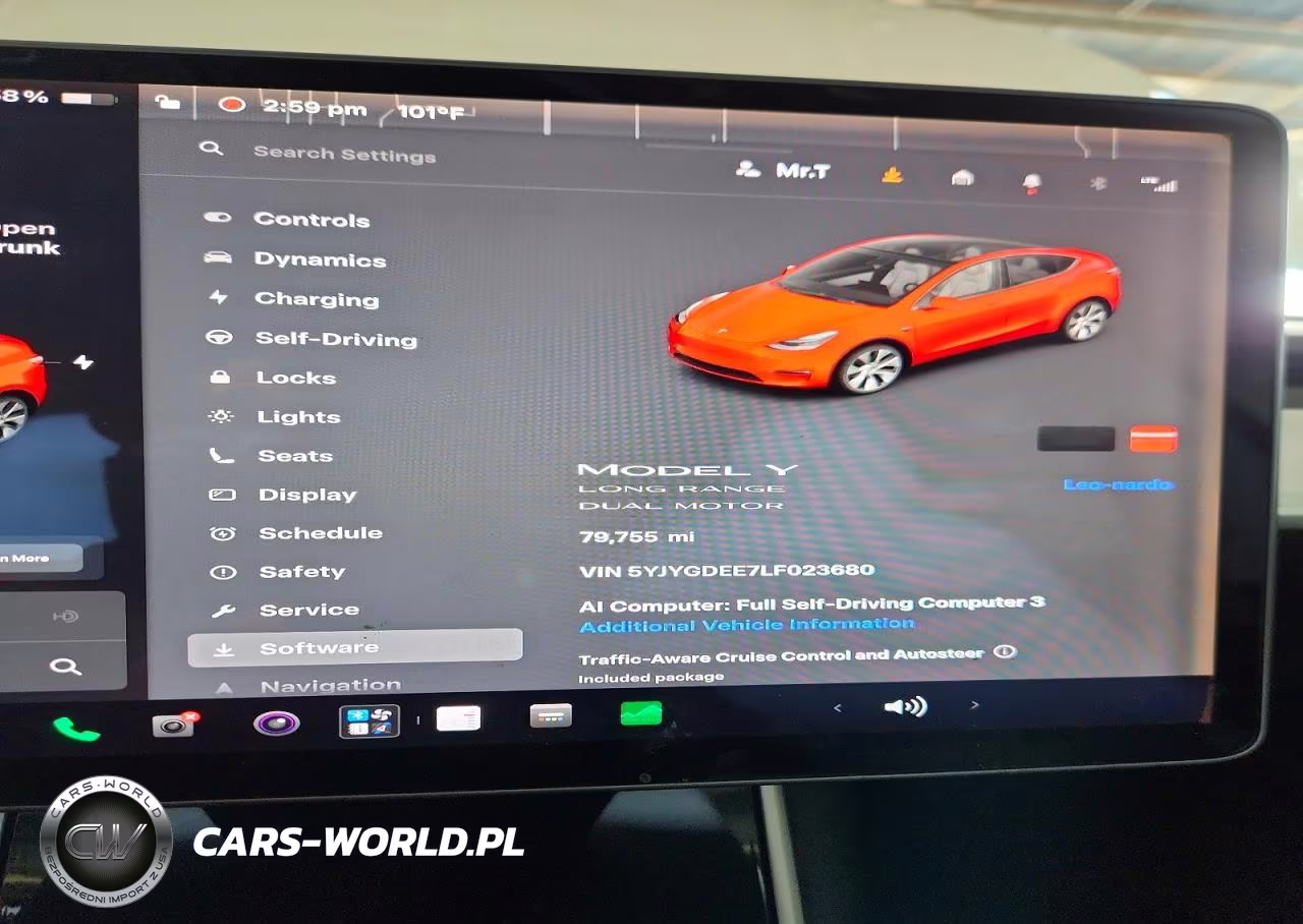 2020 Tesla Model Y VIN:5YJYGDEE7LF023680 - 12