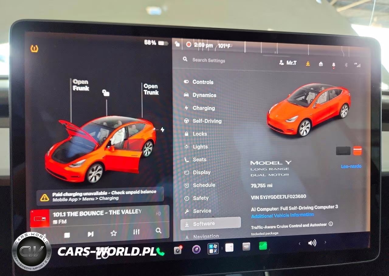 2020 Tesla Model Y VIN:5YJYGDEE7LF023680 - 9