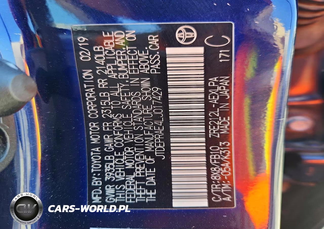 2020 Toyota Corolla Le VIN:JTDEPRAE4LJ017429 - 12
