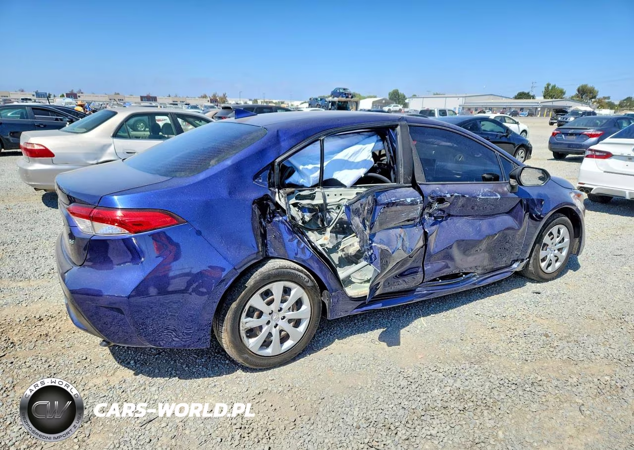 2020 Toyota Corolla Le VIN:JTDEPRAE4LJ017429 - 3