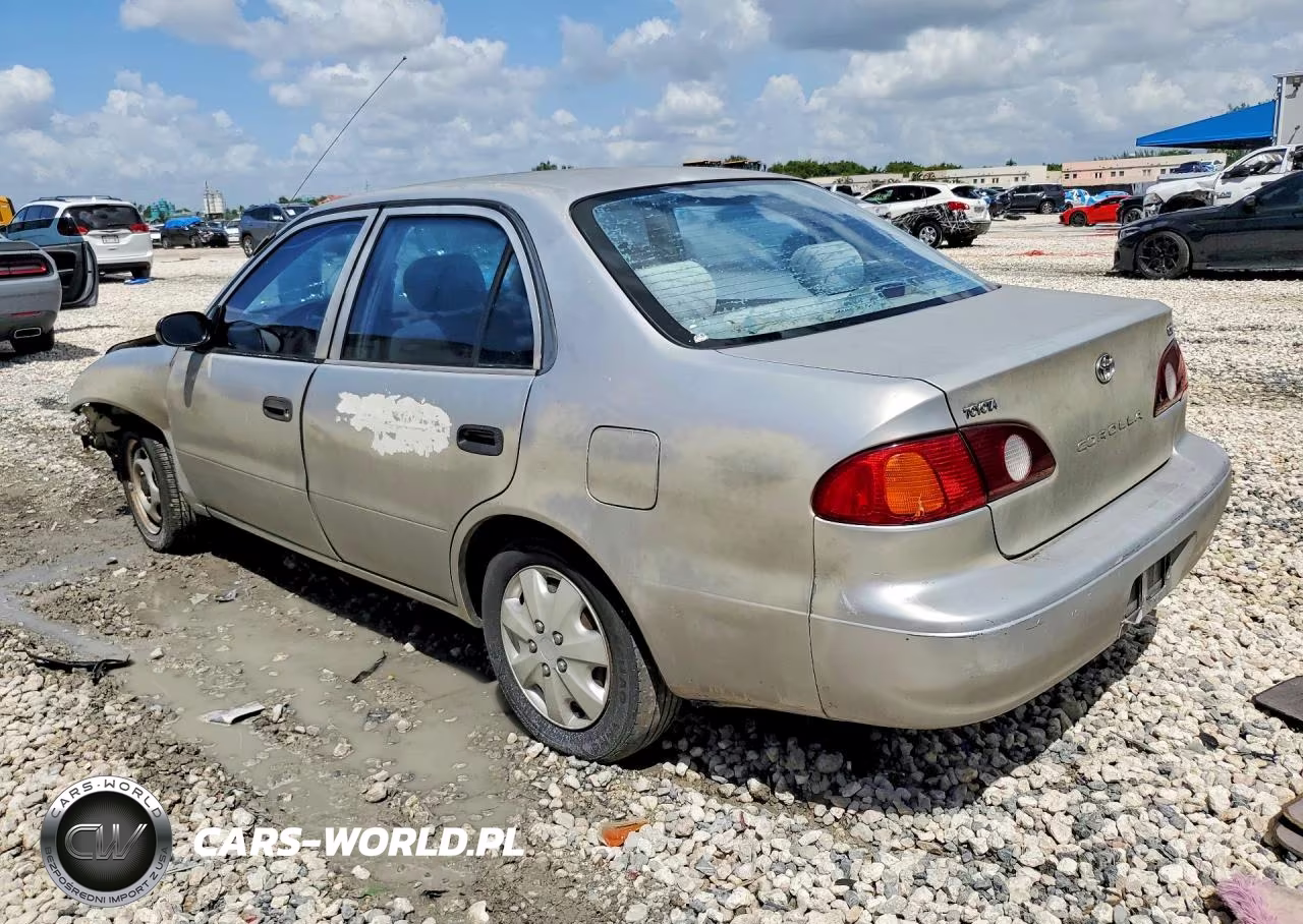 2001 Toyota Corolla Ce VIN:1NXBR12E21Z544826 - 2