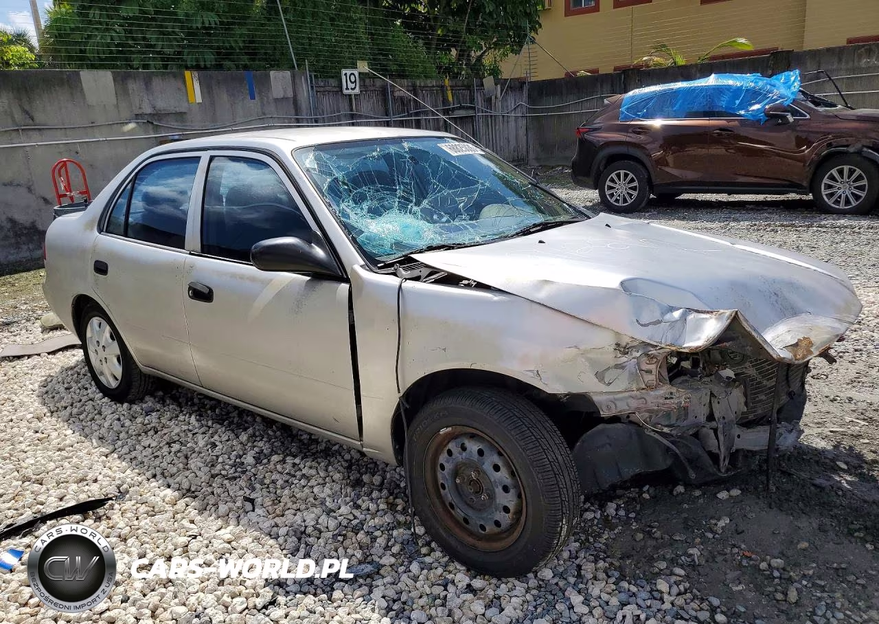 2001 Toyota Corolla Ce VIN:1NXBR12E21Z544826 - 4