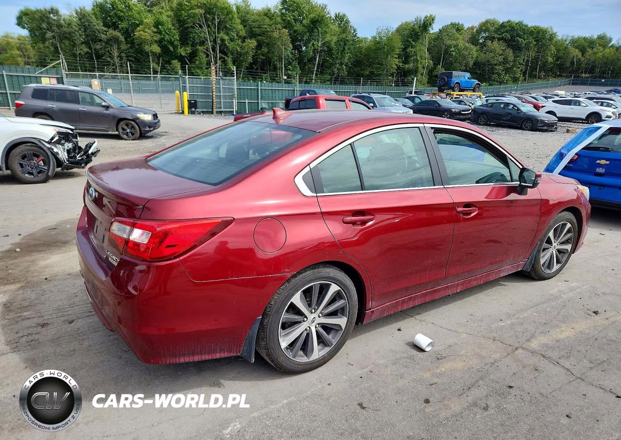 2016 Subaru Legacy 2.5I Limited VIN:4S3BNAN6XG3025848 - 3
