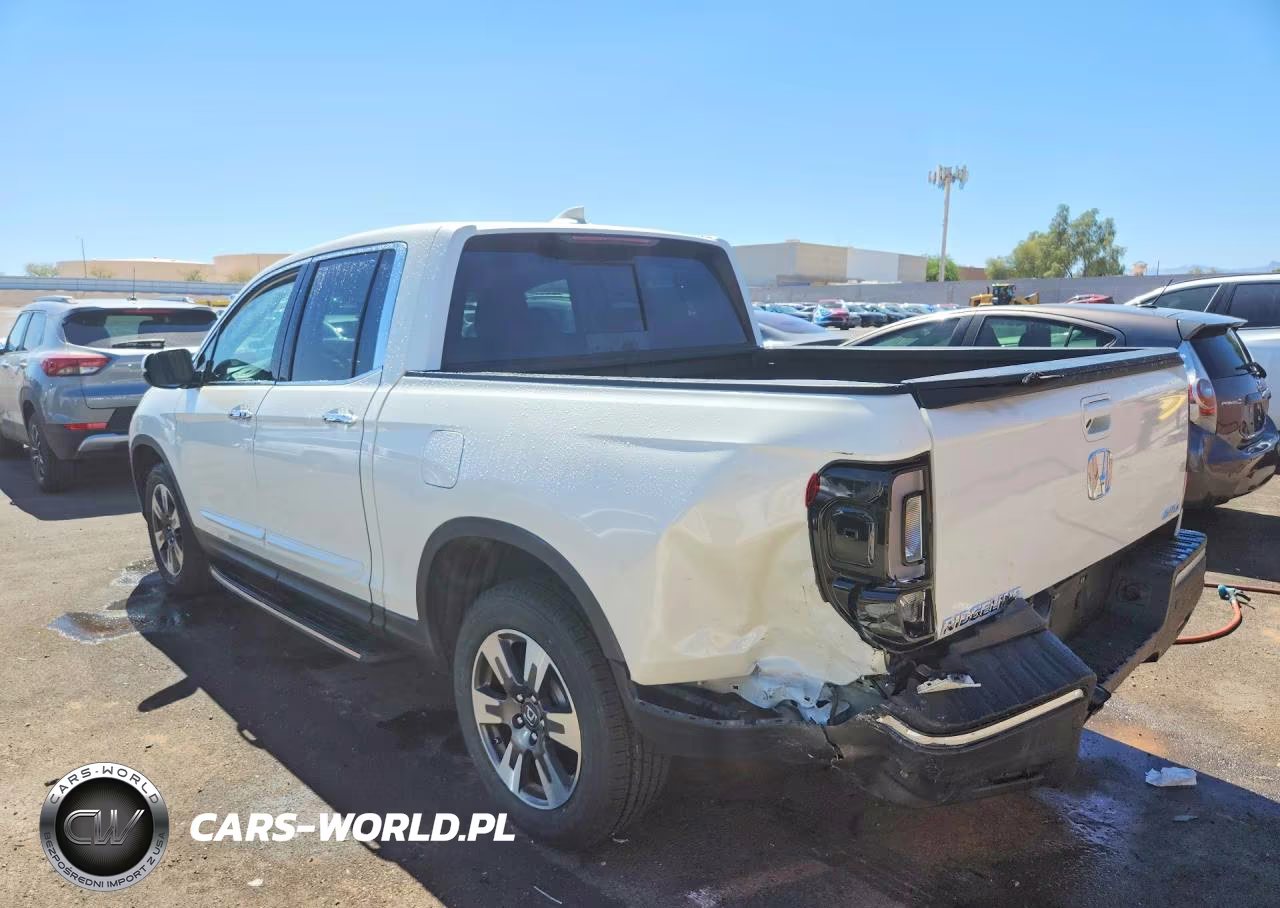 2017 Honda Ridgeline Rtl VIN:5FPYK3F77HB019135 - 2