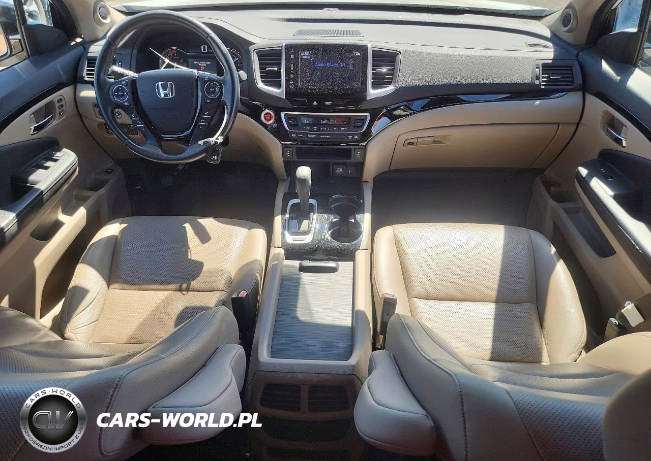 2017 Honda Ridgeline Rtl VIN:5FPYK3F77HB019135 - 8