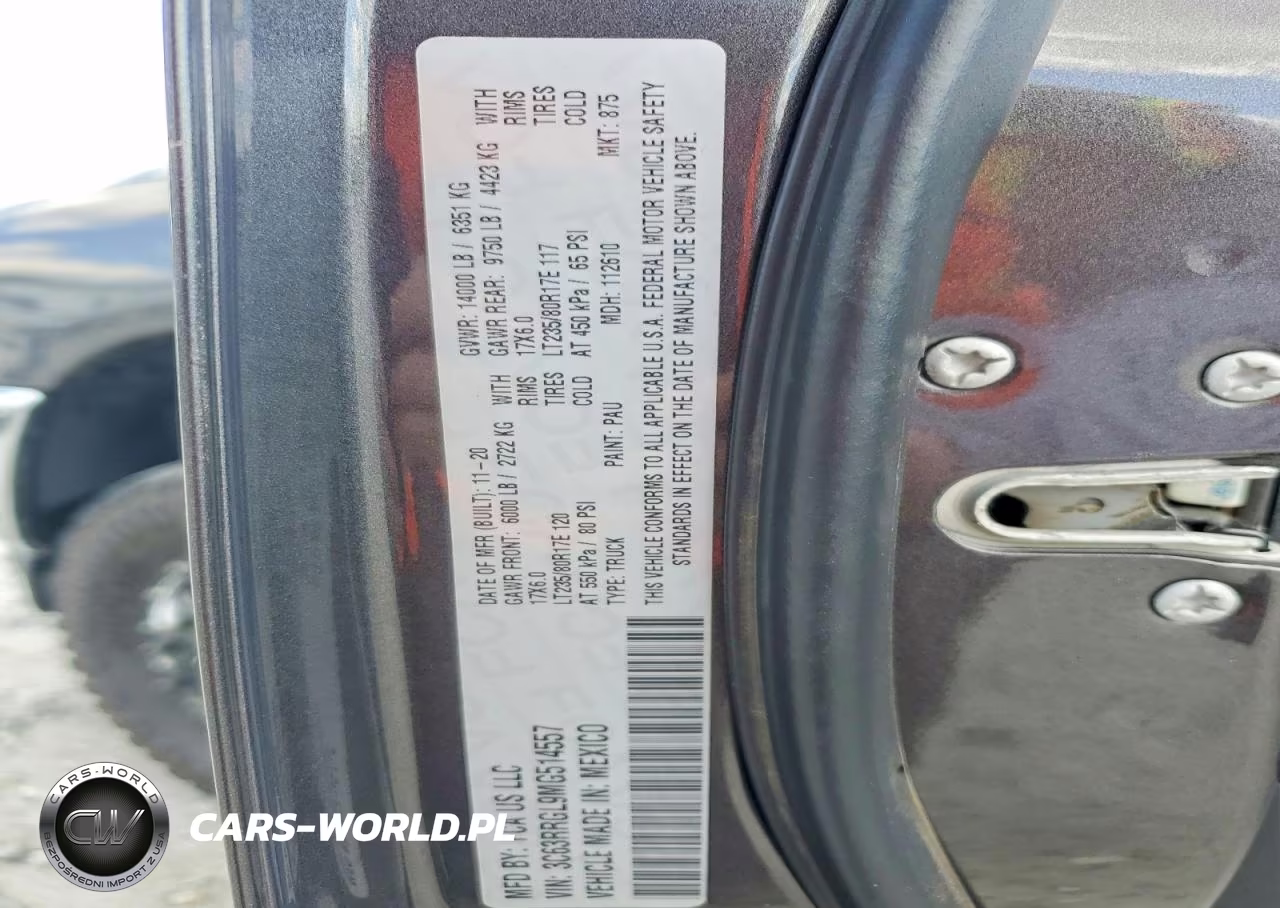 2021 Ram 3500 Tradesman VIN:3C63RRGL9MG514557 - 12