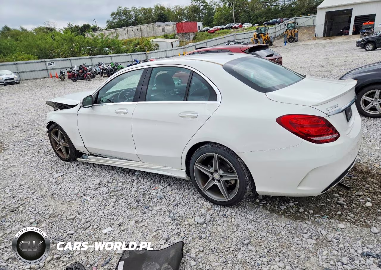 2016 Mercedes-Benz C 300 4Matic VIN:55SWF4KB8GU134182 - 2