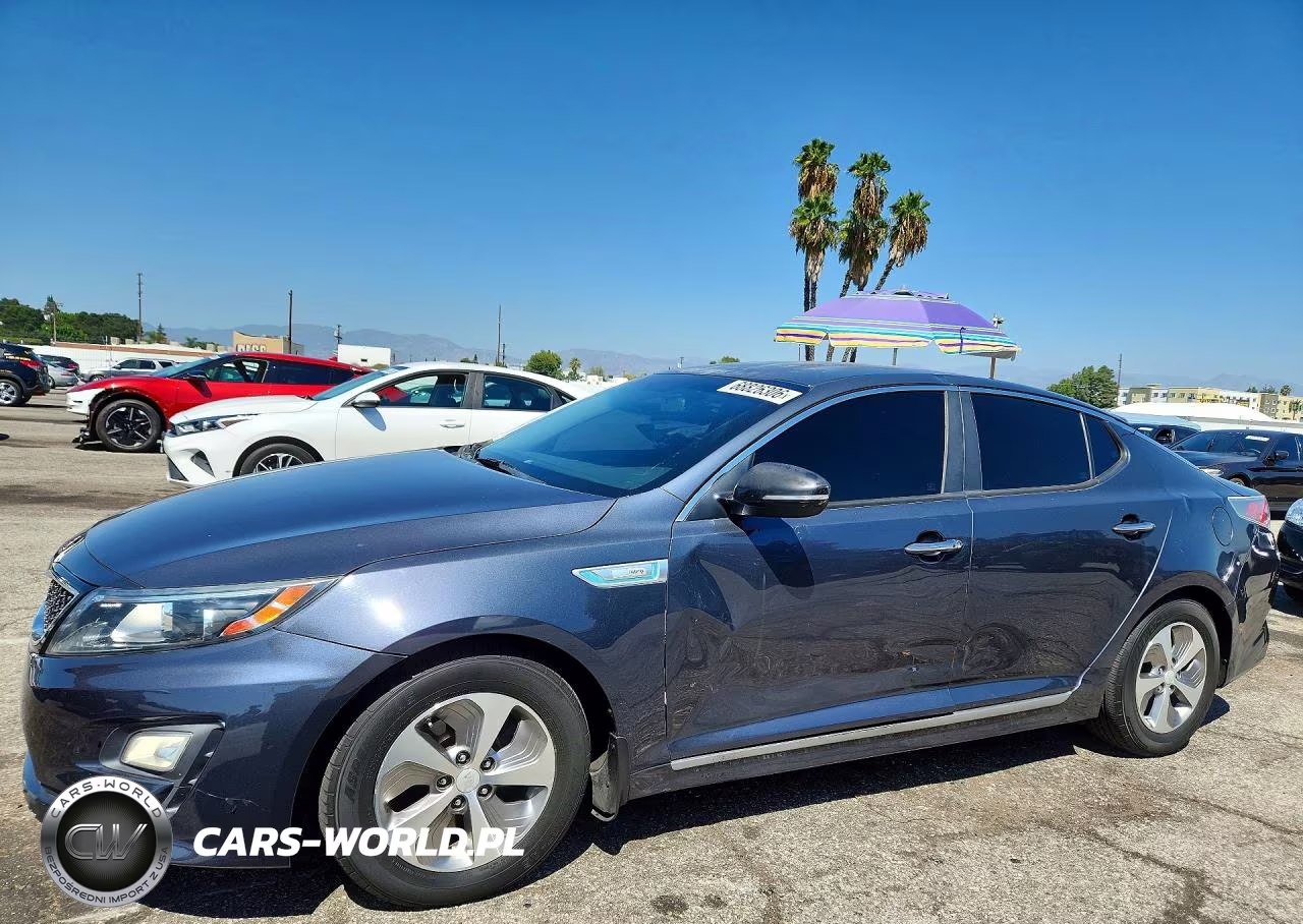 2015 Kia Optima Hybrid VIN:KNAGM4AD3F5080267 - 1