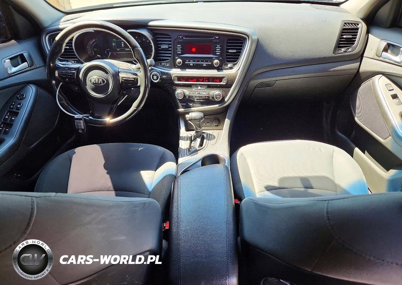 2015 Kia Optima Hybrid VIN:KNAGM4AD3F5080267 - 8