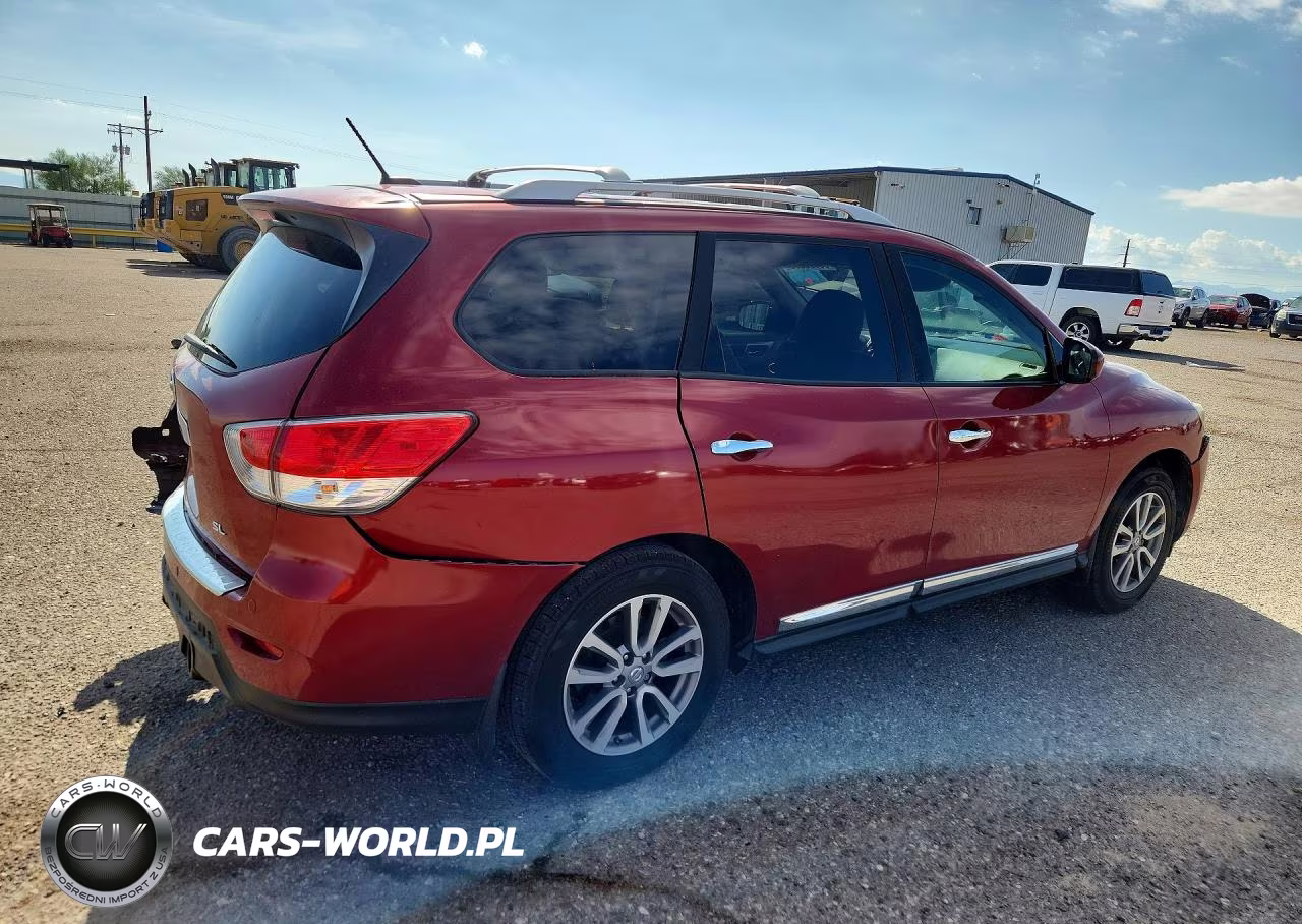 2014 Nissan Pathfinder S VIN:5N1AR2MNXEC620173 - 3