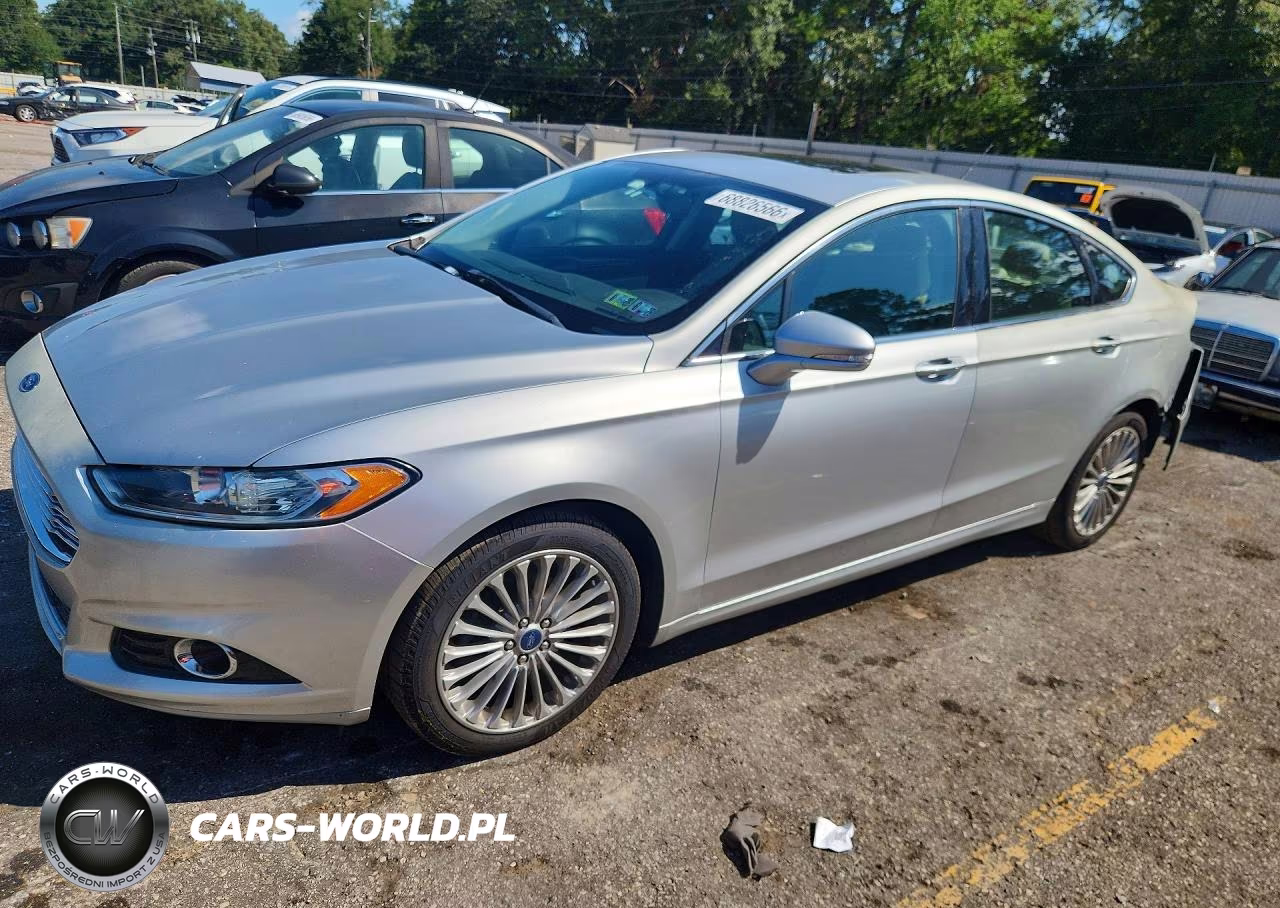2016 Ford Fusion Titanium VIN:3FA6P0K92GR361313 - 1