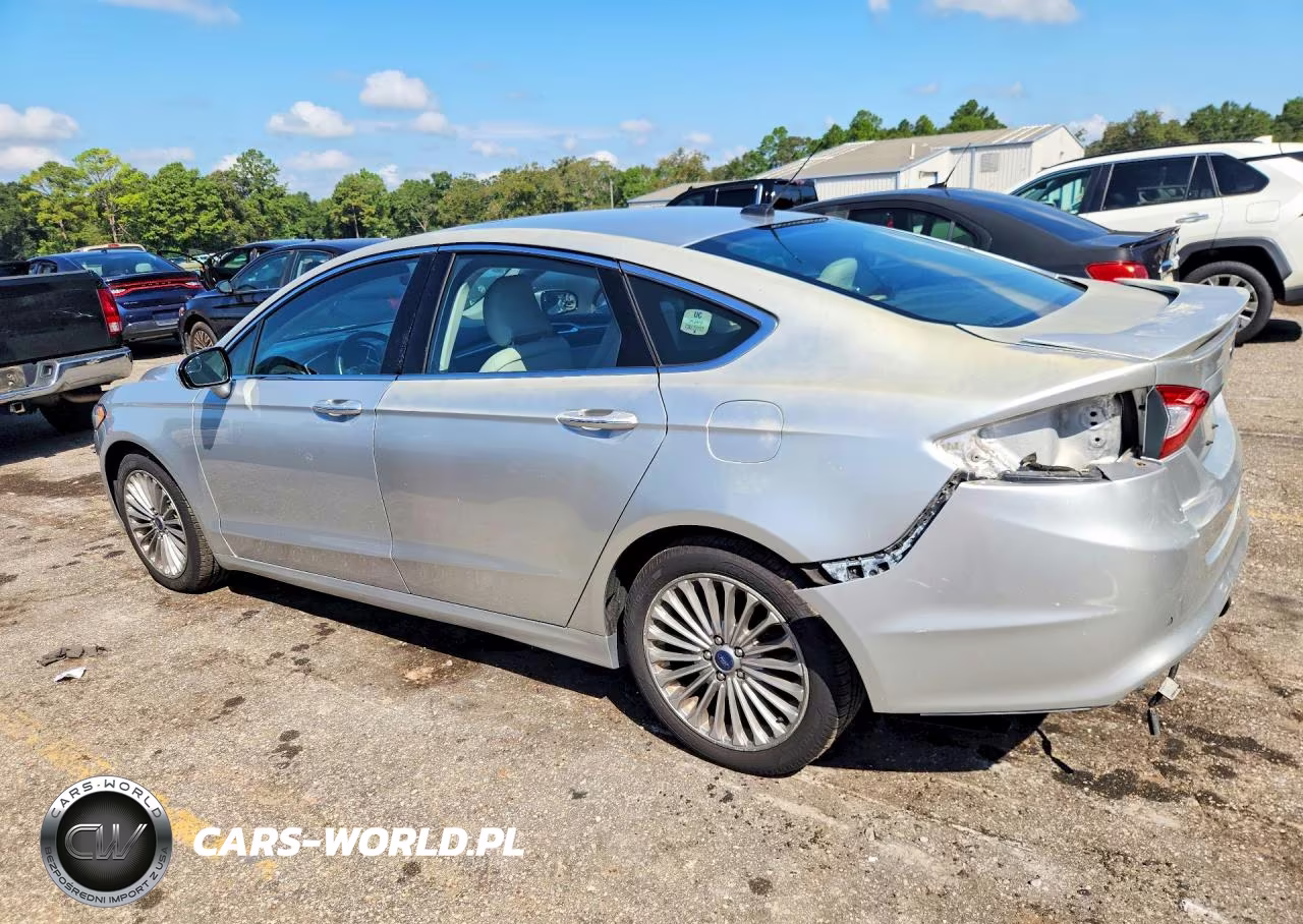 2016 Ford Fusion Titanium VIN:3FA6P0K92GR361313 - 2