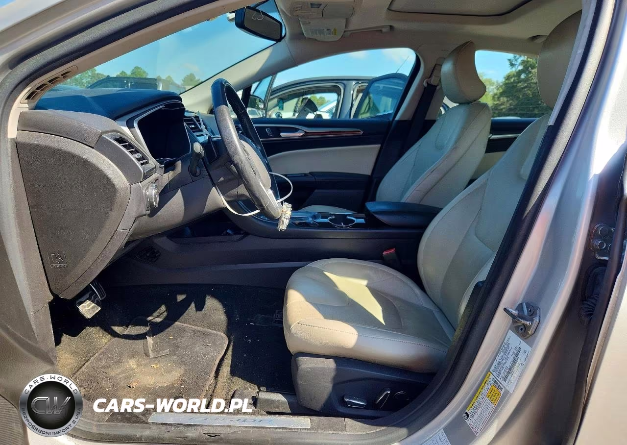 2016 Ford Fusion Titanium VIN:3FA6P0K92GR361313 - 7