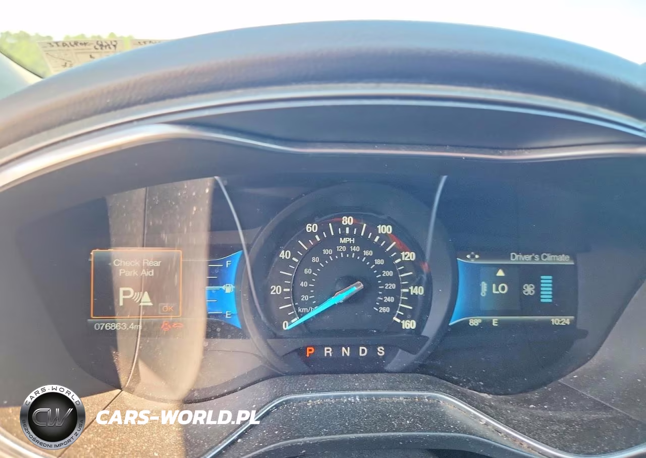 2016 Ford Fusion Titanium VIN:3FA6P0K92GR361313 - 9