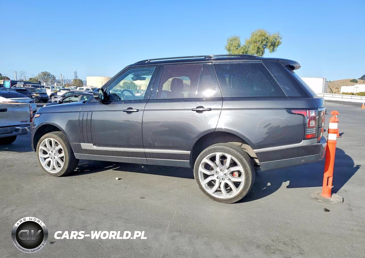 2017 Land Rover Range Rover Hse VIN:SALGS2FK1HA326787 - 2