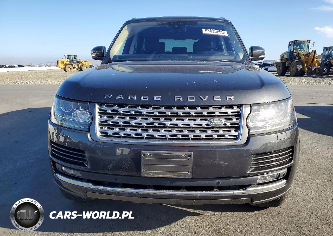2017 Land Rover Range Rover Hse VIN:SALGS2FK1HA326787 - 5