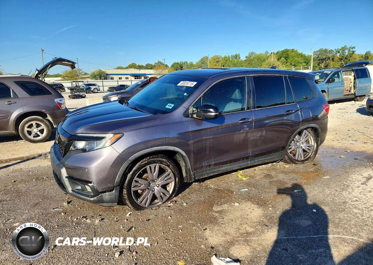 2020 Honda Passport Exl VIN:5FNYF8H53LB020393 - 1