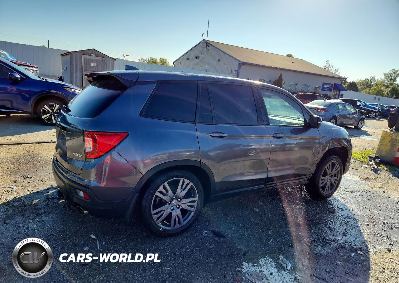 2020 Honda Passport Exl VIN:5FNYF8H53LB020393 - 3
