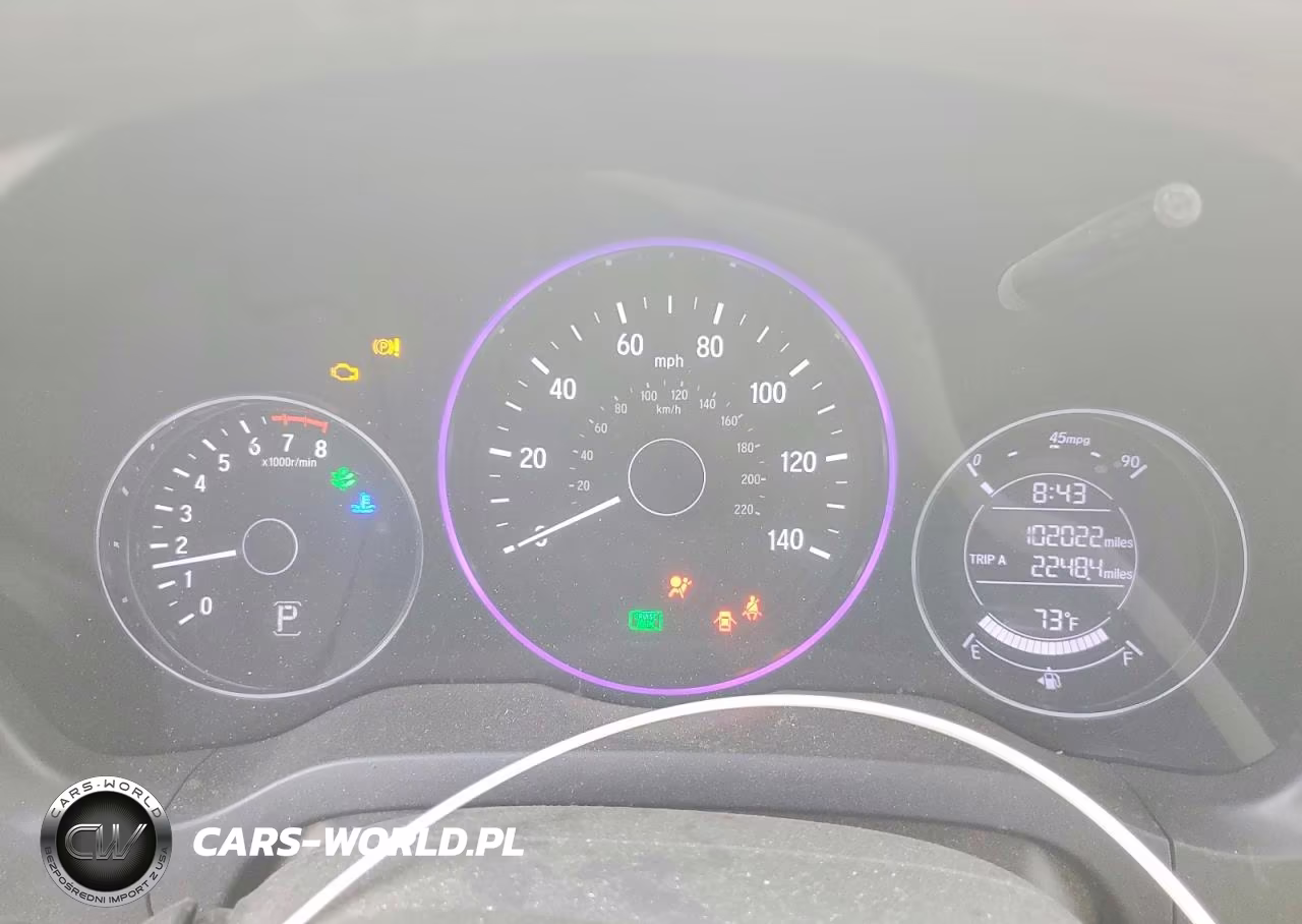 2019 Honda Hr-V Lx VIN:3CZRU5H31KG713134 - 9