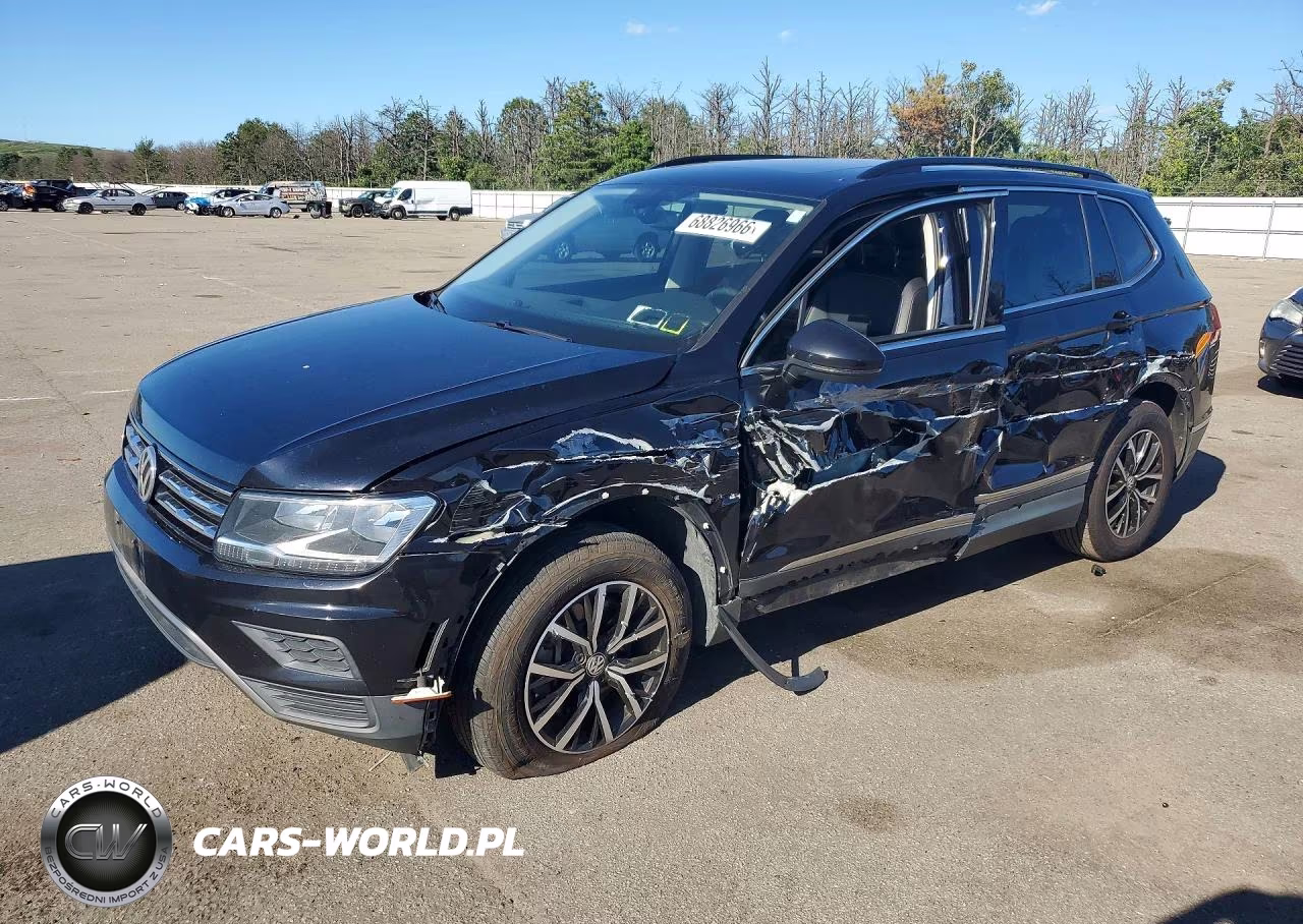 2021 Volkswagen Tiguan Se VIN:3VV2B7AX0MM011785 - 1