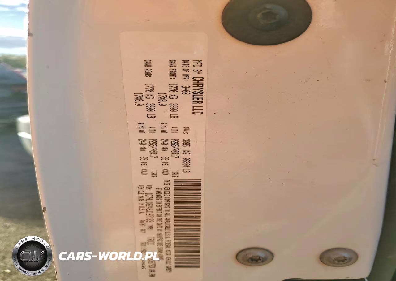 2008 Dodge Ram 1500 St VIN:1D7HU18248J197169 - 12