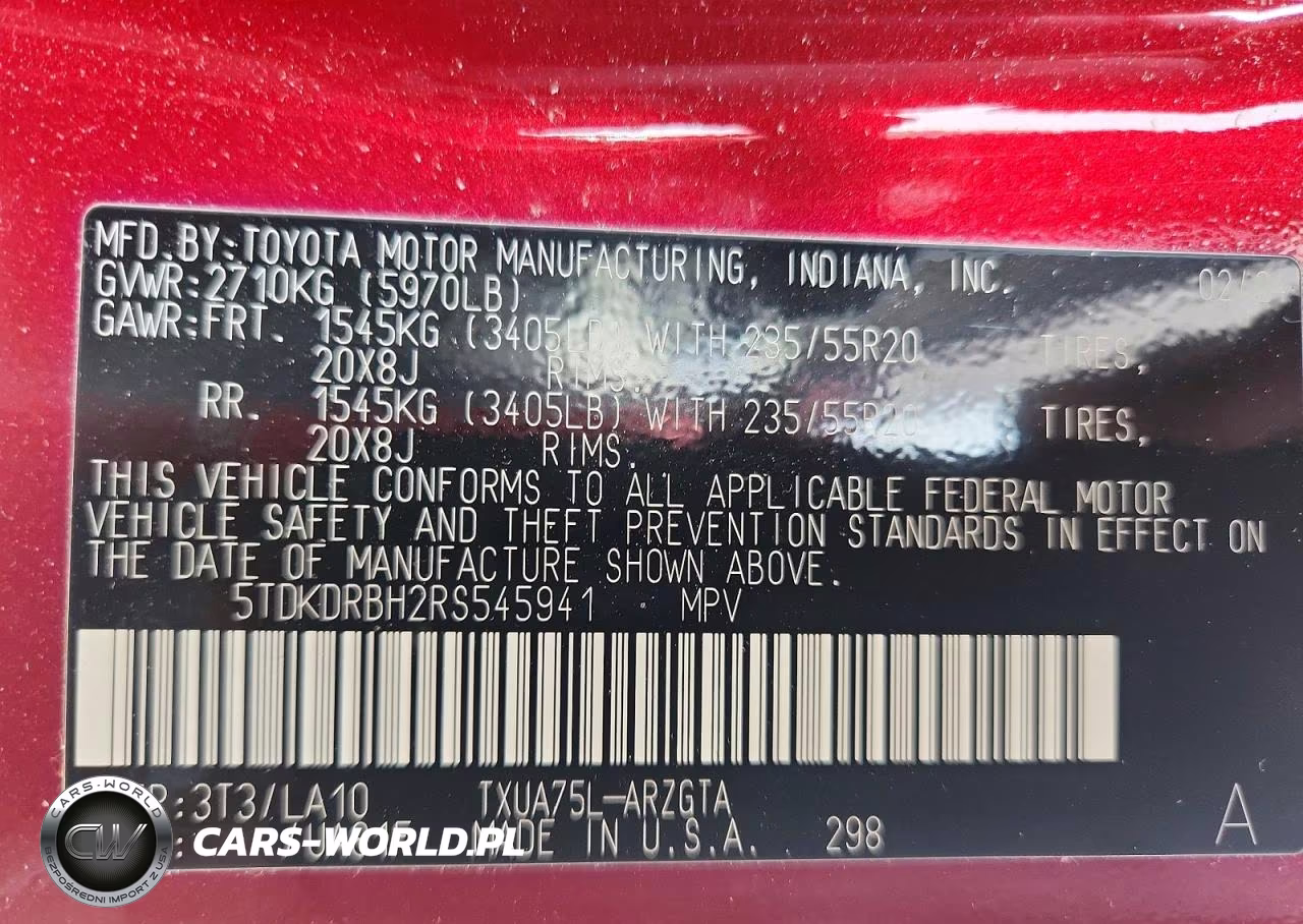 2024 Toyota Highlander Platinum VIN:5TDKDRBH2RS545941 - 14