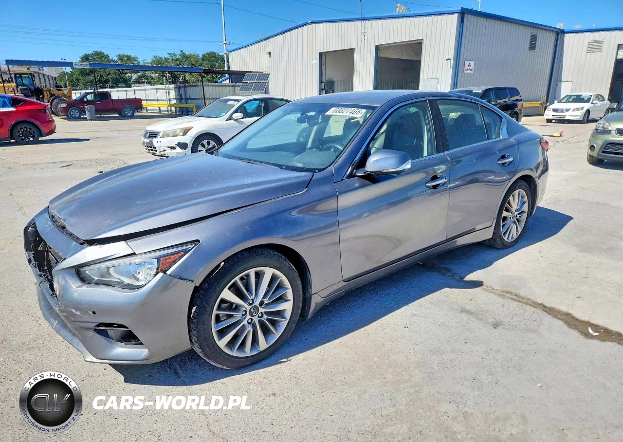 2021 Infiniti Q50 Luxe VIN:JN1EV7BP8MM706760 - 1
