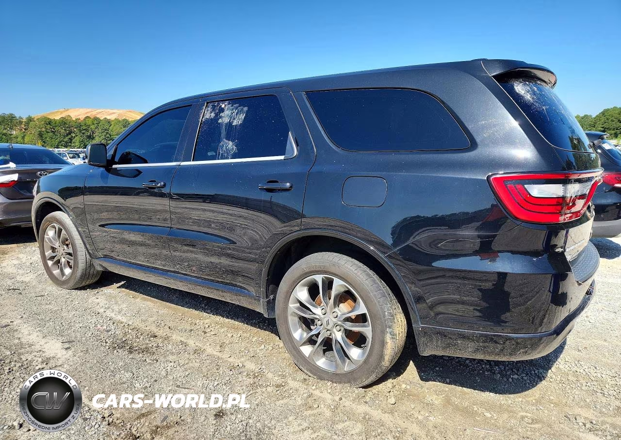 2019 Dodge Durango Gt VIN:1C4RDJDG1KC744622 - 2