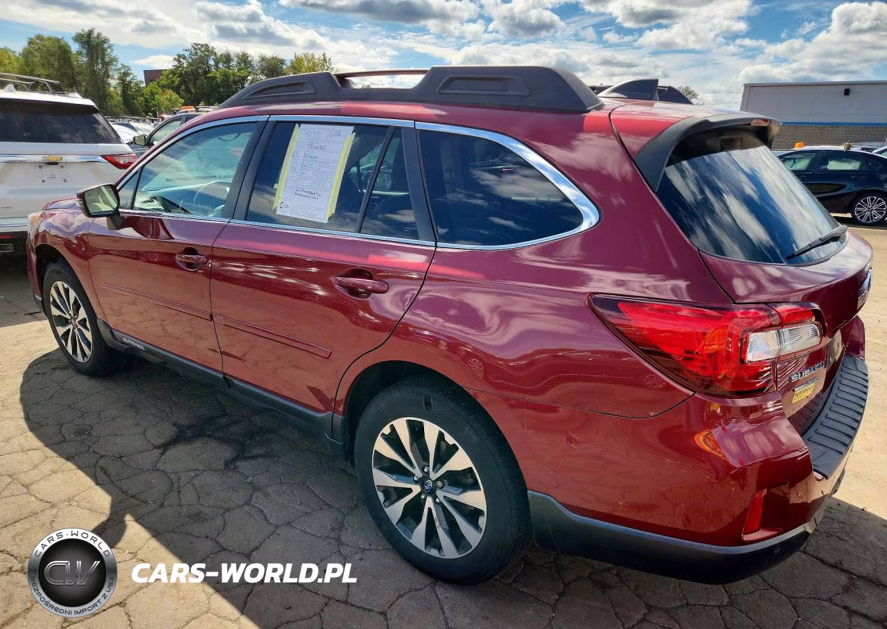 2017 Subaru Outback 2.5I Limited VIN:4S4BSANC0H3272095 - 2