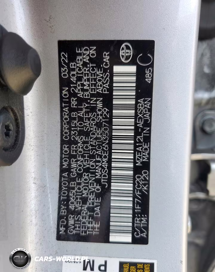 2022 Toyota Corolla Se VIN:JTDS4MCE6N3507129 - 12