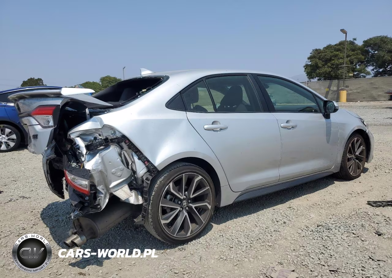 2022 Toyota Corolla Se VIN:JTDS4MCE6N3507129 - 3