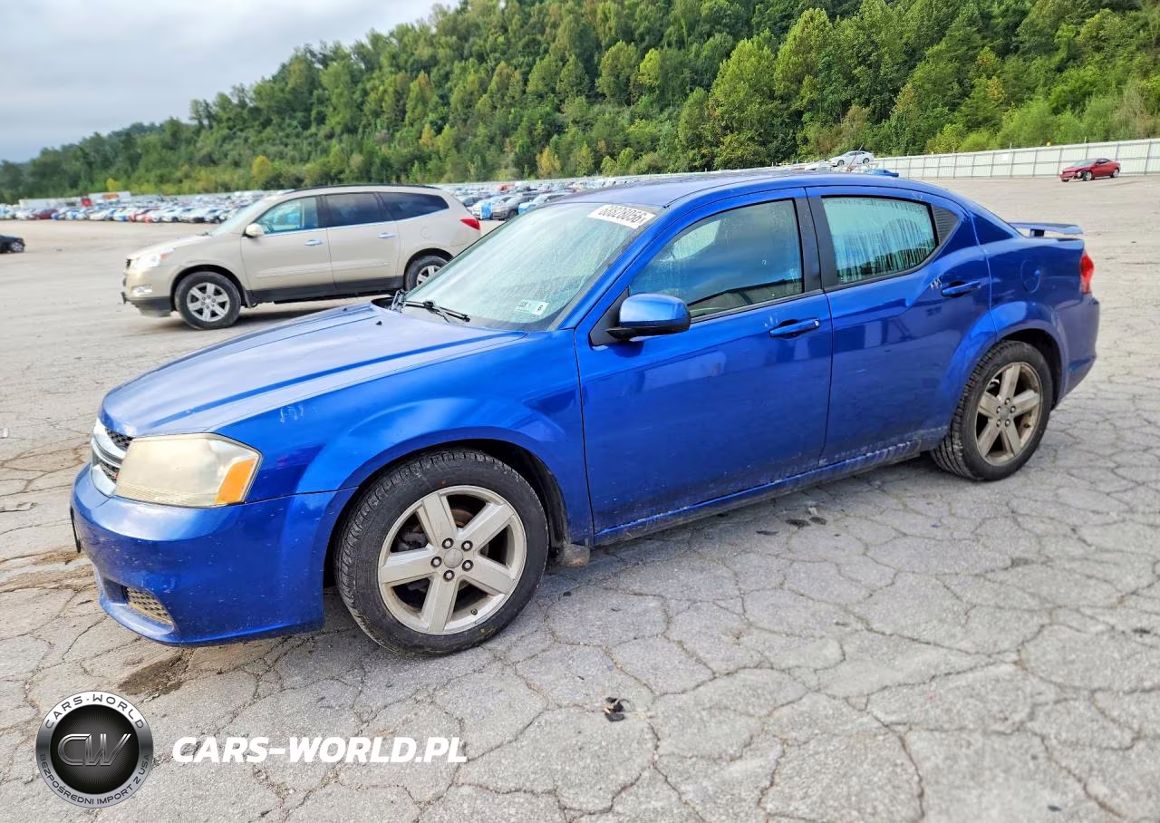 2012 Dodge Avenger Sxt VIN:1C3CDZCB6CN253550 - 1