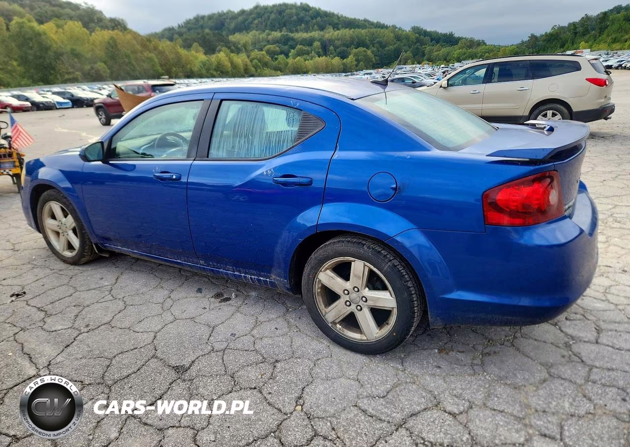 2012 Dodge Avenger Sxt VIN:1C3CDZCB6CN253550 - 2