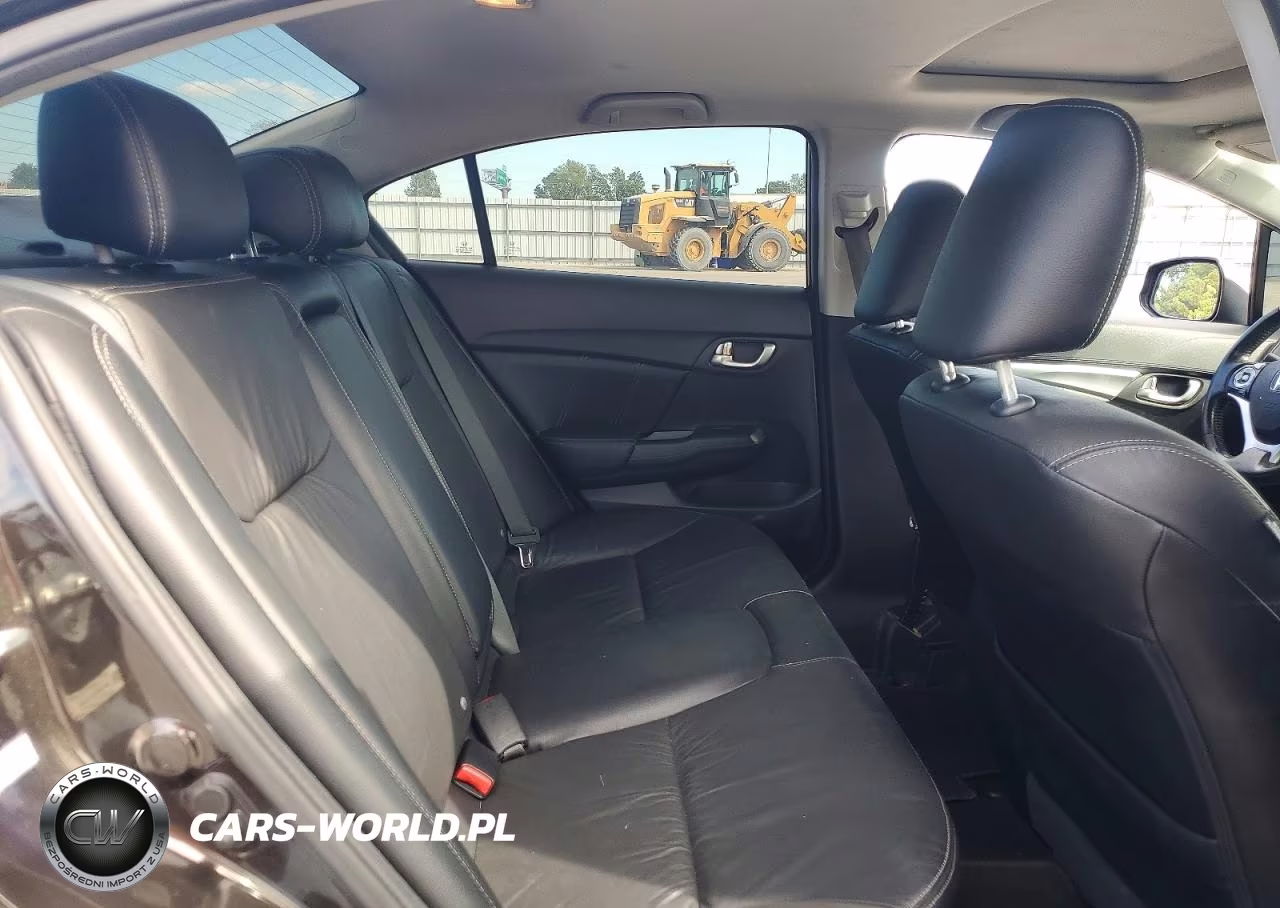 2013 Honda Civic Exl VIN:19XFB2F92DE016753 - 10