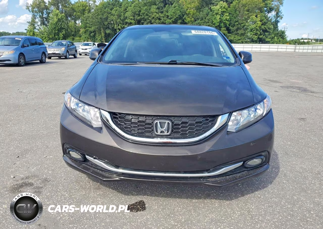 2013 Honda Civic Exl VIN:19XFB2F92DE016753 - 5