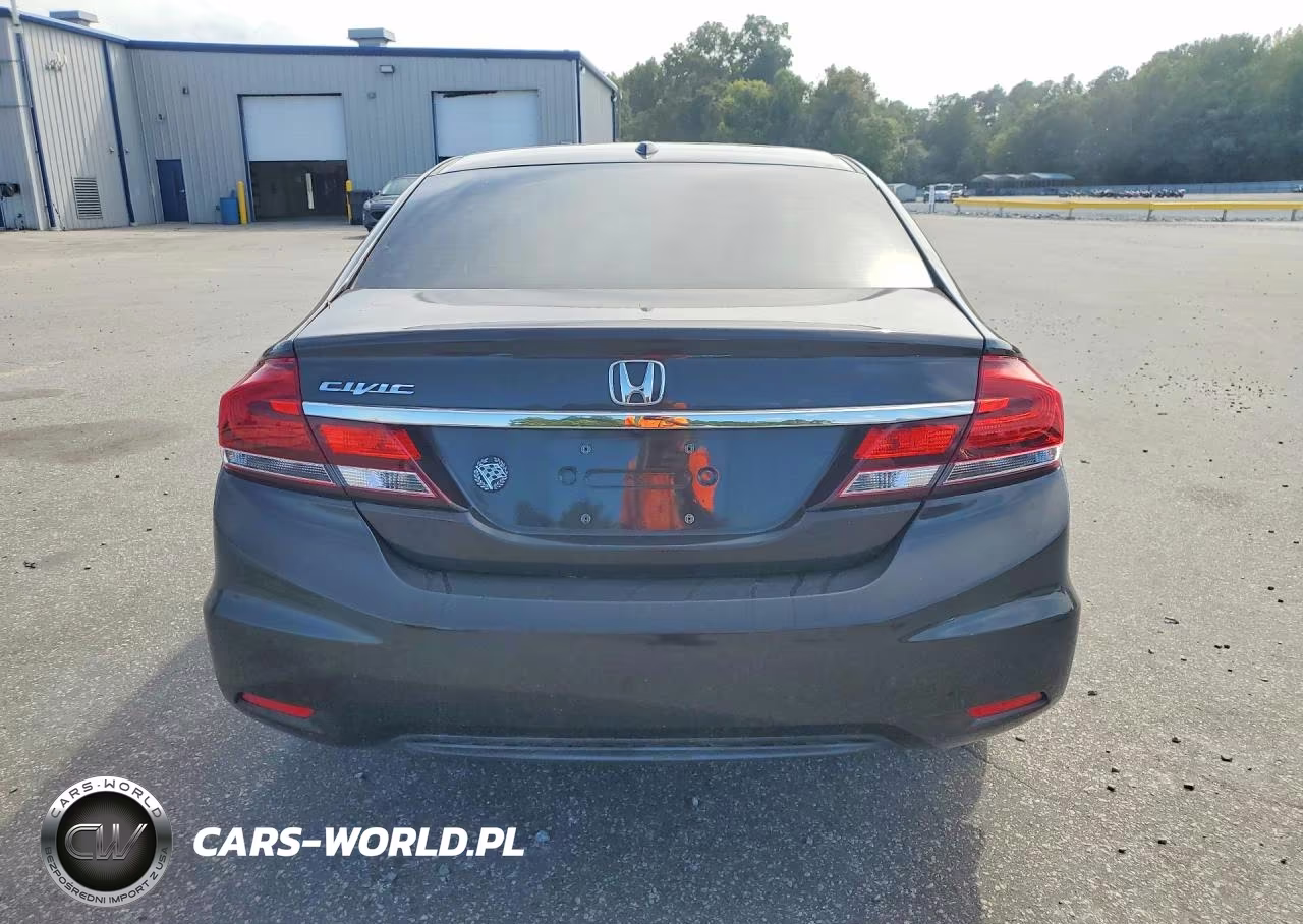 2013 Honda Civic Exl VIN:19XFB2F92DE016753 - 6