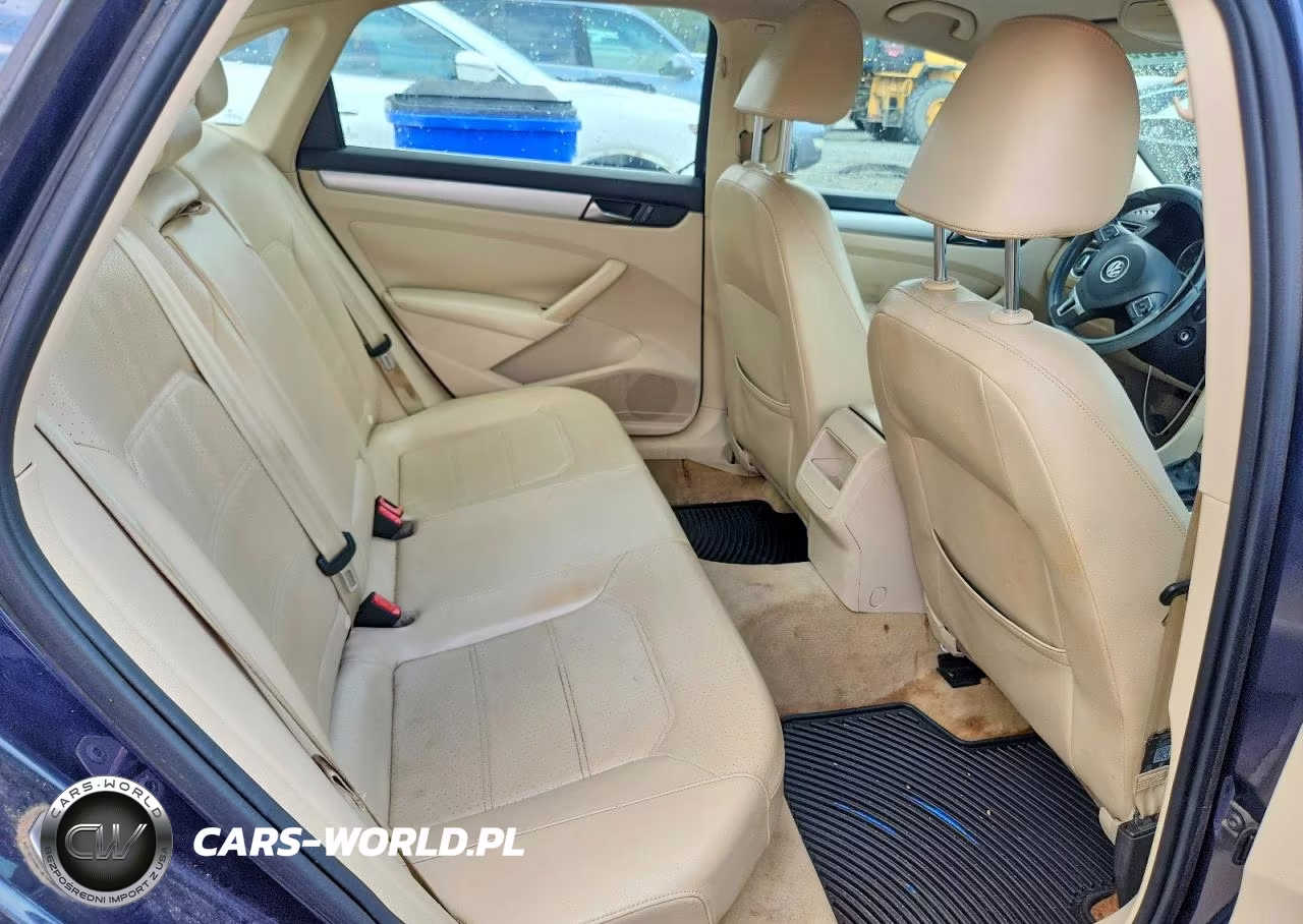 2012 Volkswagen Passat Se VIN:1VWBP7A31CC005889 - 10