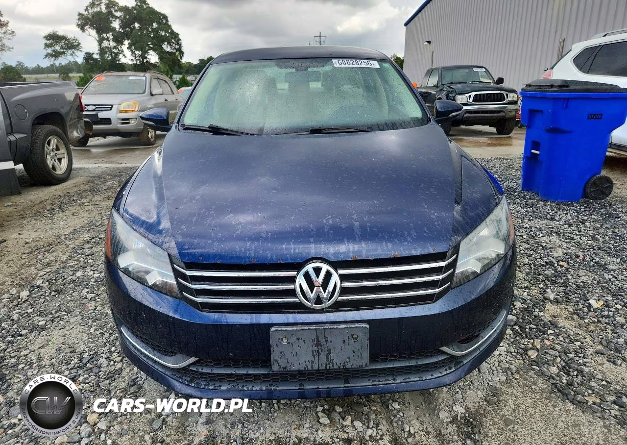 2012 Volkswagen Passat Se VIN:1VWBP7A31CC005889 - 5