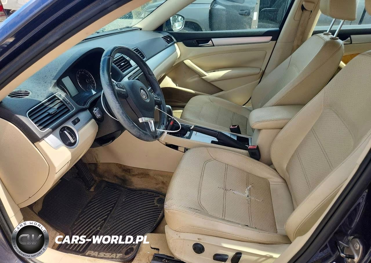 2012 Volkswagen Passat Se VIN:1VWBP7A31CC005889 - 7
