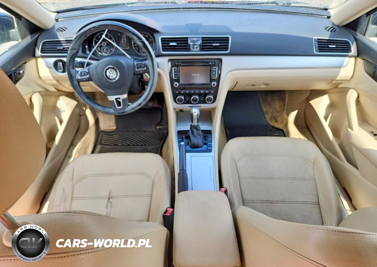 2012 Volkswagen Passat Se VIN:1VWBP7A31CC005889 - 8